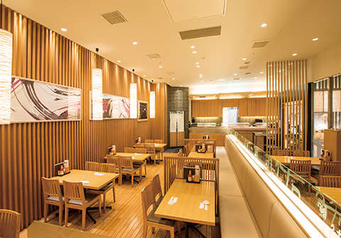 寿司食べ放題の雛鮨 新宿マルイアネックス店の内観