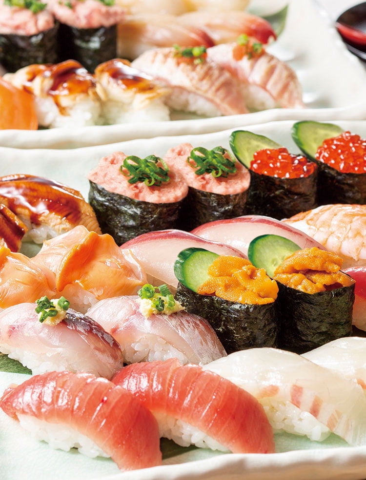 食べ放題で楽しめる寿司
